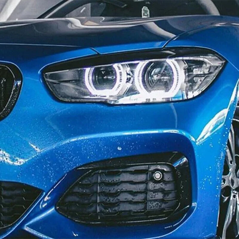Cubierta de párpado de cejas de faros para BMW F20 F21 LCI M140i M135i 2015-2019 Foto 2 de 4