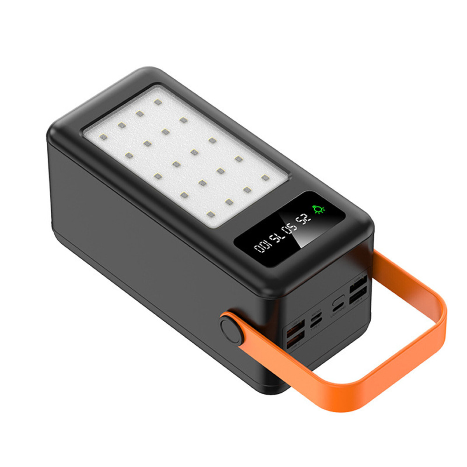 18650 Power Bank Case with LED Flashlight - No Soldering Needed  -image