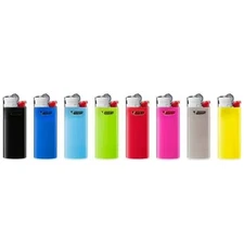 BIC Mini Classic Lighters Pocket Size Assorted Colors Safe Reliable Travel Use
