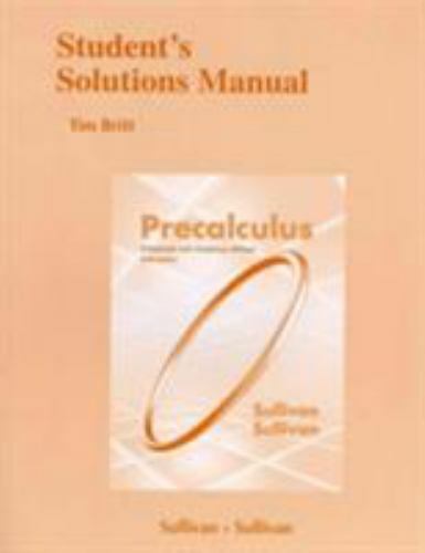 Student Solutions Manual (standalone) for Precalculus Enhanced 