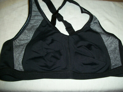 COMFORT CHOICE R FULL BEAUTY SPORT BRA SIZ 38C STYLE 27-1969-8 CRISS CROSS STRAP