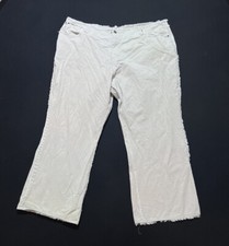 Vintage Zana Di Flared Style Pants BoHo Y2K Size 26 Beige
