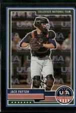 2023 Panini USA Baseball Stars & Stripes #79 Jack Payton Team Logo #/50