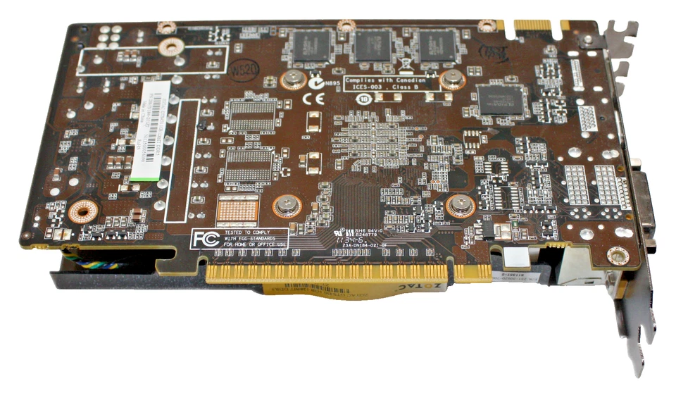 ZOTAC GTS450 Nvidia GeForce GPU - Image 2 of 4