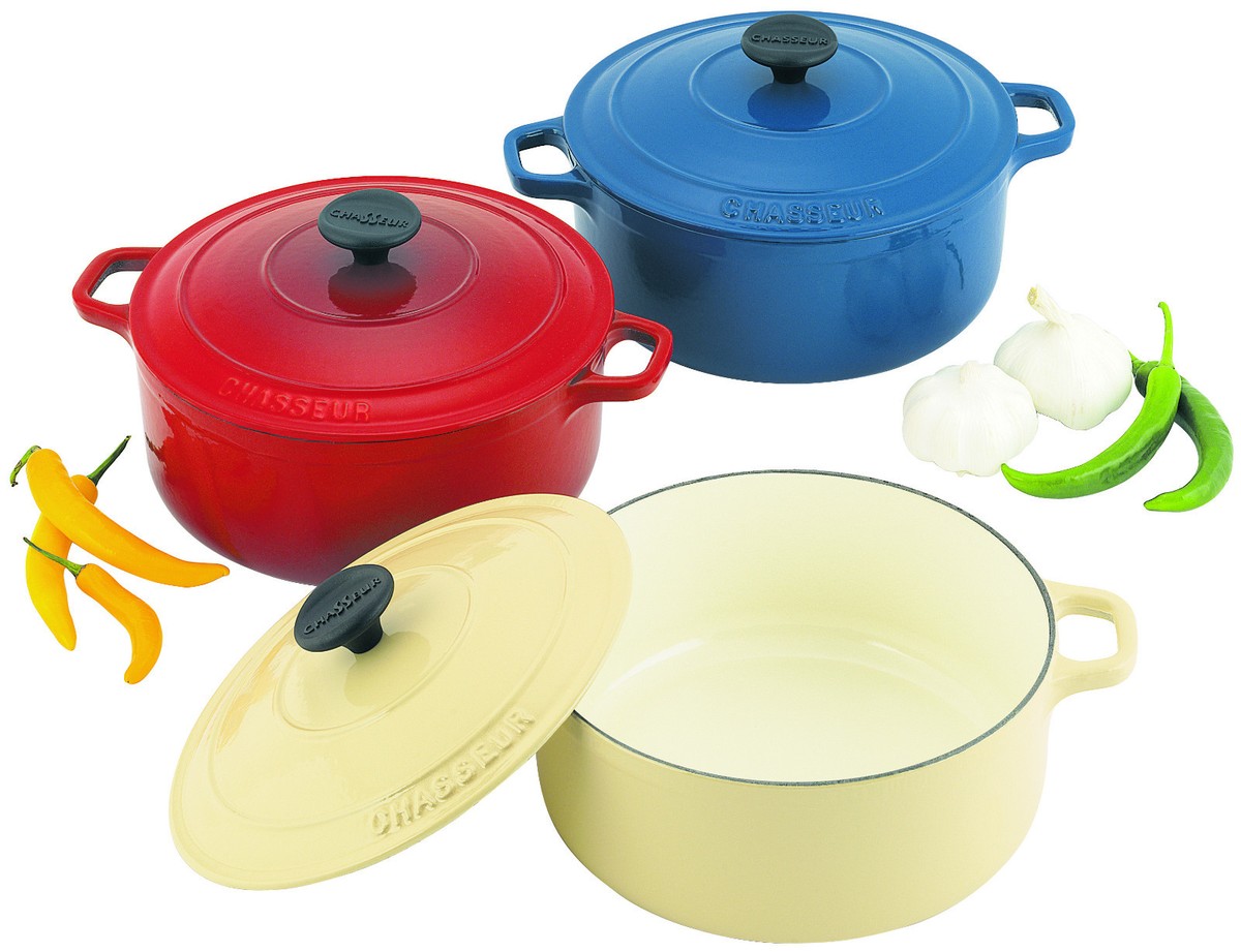 NEW Chasseur Round French Oven 20cm - 2.5 L Inferno Red (RRP $399