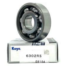NEW 6302 RS KOYO Deep Groove Radial Ball Bearing 15x42x13mm JAPAN FREE SHIPPING