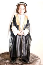Kids Bisht Arabic Dress Cloak Islamic boys Sheik Imam Hight quality Robe Only