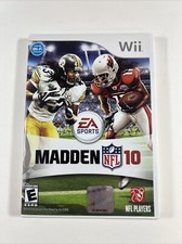 Madden NFL 10 (Nintendo Wii) Ea Sports /Comes with Manual