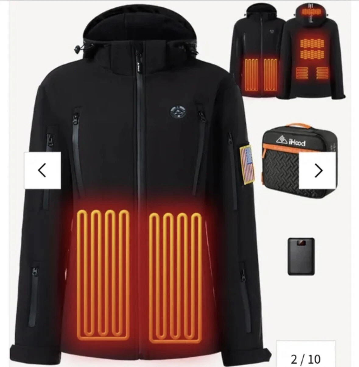 Women's Heated Jacket ( S - Jacket)