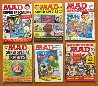 Mad Magazine Specials & Super specials job lot of 19 issues (1979 to 1980's)