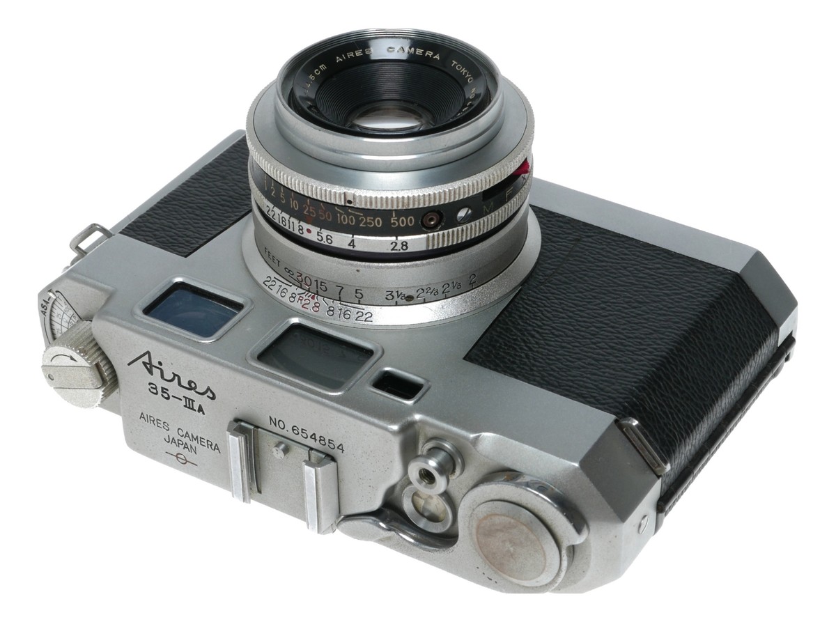 Aires 35 IIIA Film Rangefinder Camera Q Coral 1:2.8 f=4.5cm | eBay