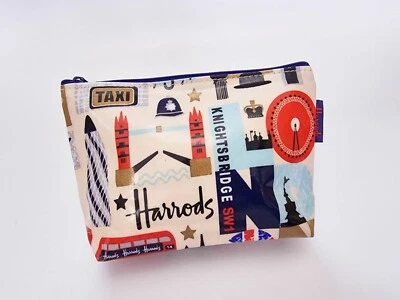 Harrods Kosmetiktasche, Federtasche City London Images .neu