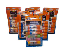 72 lot 66 School Glue Sticks Washable Disappearing Purple 6 scented sticks