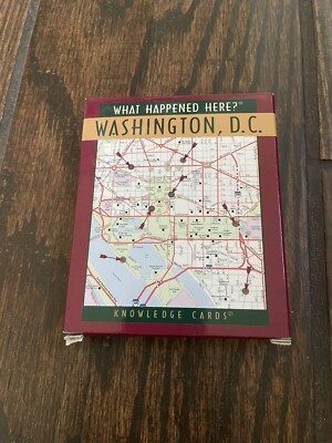 What Happened Here? Washington D.C. Knowledge Cards