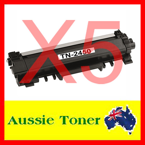5x TN-2450 CHIPPED Toner for Brother MFC-L2710 MFC-L2713 MFC-2730 MFC-2750 L2375 | eBay