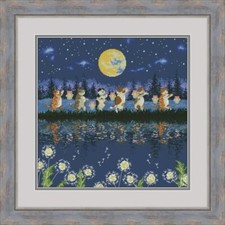 Counted Cross Stitch Kit Cat walk DIY