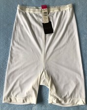 VTG Vanity Fair Sheer 7 Pettipants Long Slip Shorts Nylon NWT White Pillow Back