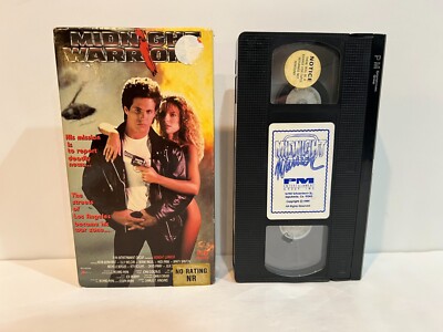 Midnight Warrior VHS - 1989 - Crime Action Thriller Revenge - OOP