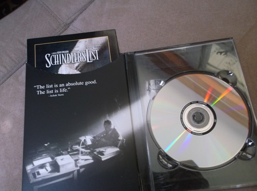 Schindlers List Hardcover Book Edition (Widescreen, DVD, 2004) IN EUC - Picture 3 of 4