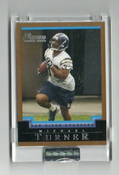 2004 Bowman GOLD MICHAEL TURNER #272 ROOKIE RC UNCIRCULATED SAN DIEGO CHARGERS