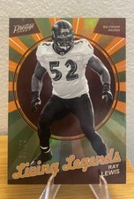 2023 Panini Prestige Ray Lewis Living Legends /50 Xtra Points Baltimore Ravens