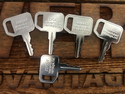 5 keys fit John Deere Gator (XUV,HPX,GX, GT,LX) Mowers PN AM131841