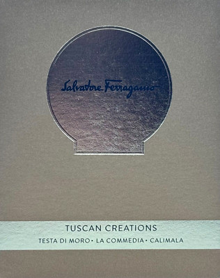 SALVATORE FERRAGAMO TUSCAN CREATIONS 3 PCS TRAVEL SET EDP 0.17 Oz EACH NEW!!!