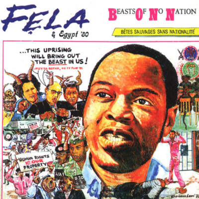 LP FLEA ANIKULAPO KUTI Egypt ‘80 LIVE Fela Anikulapo-Kuti & Egypt '80 – Beasts Of No Nation Vinyl LP
