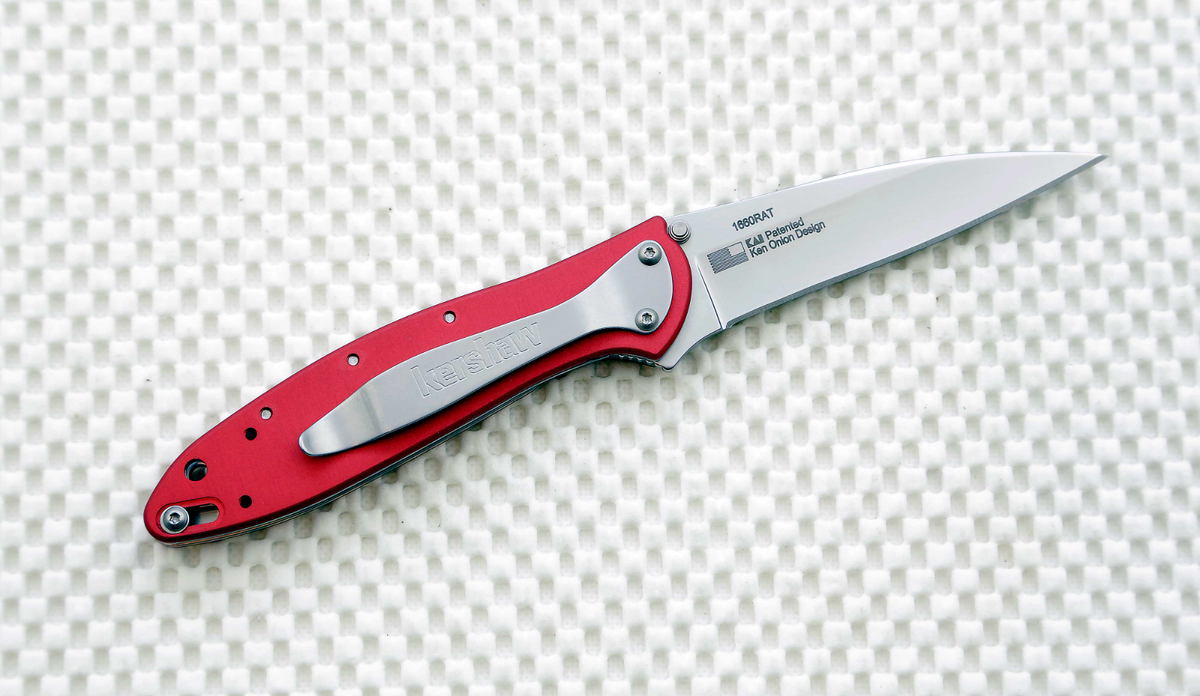Kershaw 1660RAT Leek Snap-On Pocket Knife Ken Onion Design NEW in