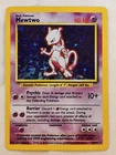 Mewtwo 010/102 Base Set Unlimited Holo LP - Pokemon Card TCG Vintage