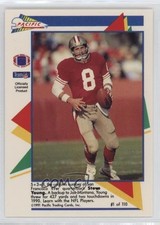 1991 Pacific Flash Cards Steve Young #1 HOF 0dk