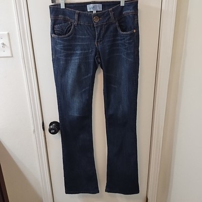 Jolt Women's Dark Blue Flared Jeans Size 7
