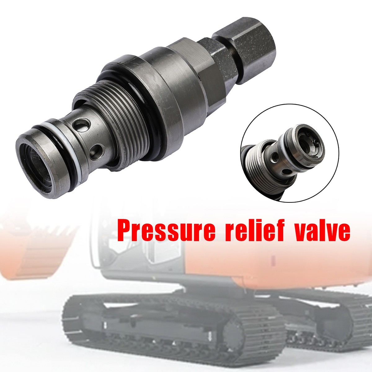 4372683 Service Relief Valve For Hitachi ZAX110 ZX120 EX120-5