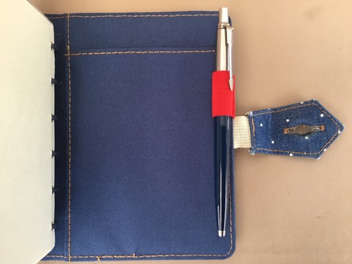Filofax ‘Denim Dots’ Pocket organiser. - Picture 6 of 6