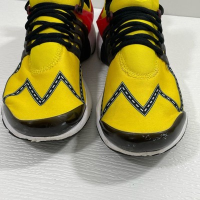 Nike‎ Air Presto Shoes Road Race Speed Yellow/Black/Red Men\'s Size 11 Nike Air Presto Shoes Road Race Speed Yellow/Black/Red Men main image 3
