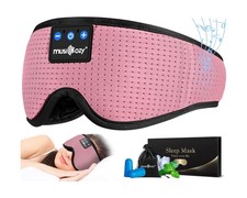 MUSICOZY Sleep Headphones, Bluetooth 5.4 Sleep Mask Headband He... FAST USA SHIP