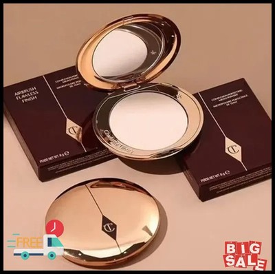 Charlotte Tilbury Airbrush Flawless Finish Powder Full Size 8g Fair or Medium