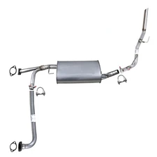Stainless Steel Front Pipe Muffler Resonator Kit fits: 05-15 Nissan Xterra 4.0L