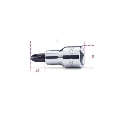 Beta 920PH 1/2'' Antrieb Kreuzschlitz Schraubendreher Bit Steckschlüssel PH4