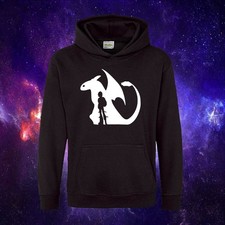 How To Train Your Dragon Toothless Inspired Adults/Kids Unisex HOOD HOODIE
