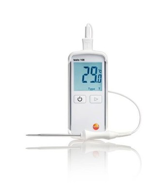 Testo 108-1 Waterproof Digital Food Thermometer, Type K