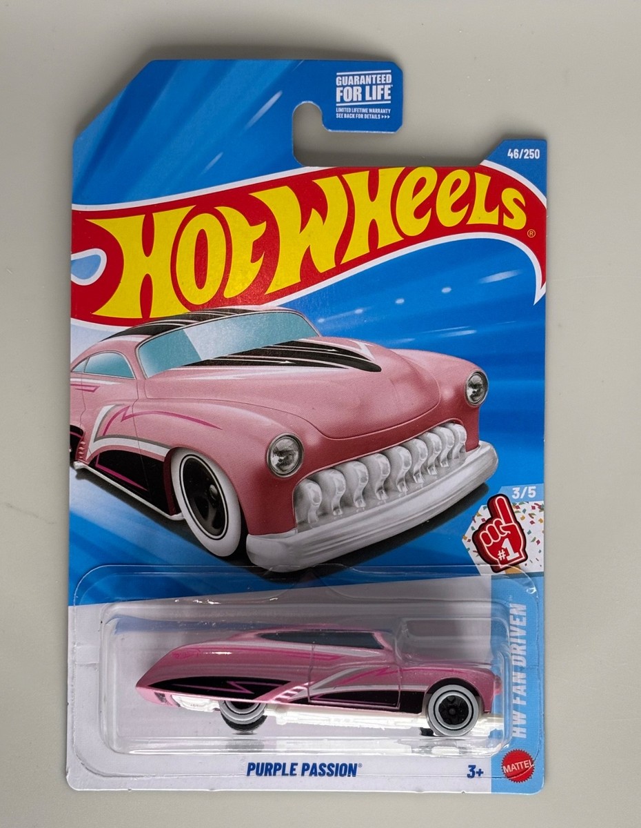 2026 Hot Wheels Mainline PURPLE PASSION #46 HW FAN DRIVEN 3/5 PINK