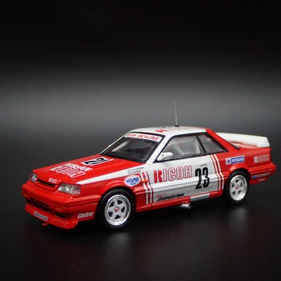 1985-1989 NISSAN SKYLINE GTS-R R31 #23 RICOH JTC JDM 1:64 DIECAST MODEL CAR