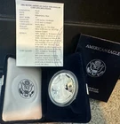 PROOF 1994-P Silver Eagle in MINT Box w/COA FREE SHIP Key Date!