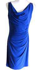Lauren Ralph Lauren Women's Size 10 Deep Azure Cowl Neck Evening Dresses NWT