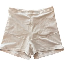 Vintage Maidenform Flexees Panty Girdle XL Shaper Shorts Shapewear White Nylon