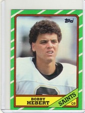 1986 Topps #339 Bobby Hebert