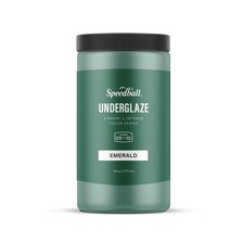 Speedball Underglaze Emerald 16 oz Made in USA Lead-Free Cone 05-10 Food Safe
