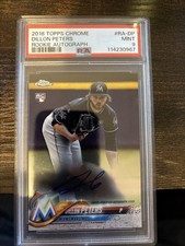 2018 Topps Chrome - Rookie Autographs Dillon Peters #RA-DP (AU, RC)