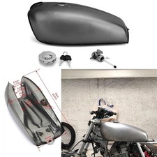 Cafe Racer Motorrad Kraftstofftank Benzintank Universal für Honda für Suzuki GS